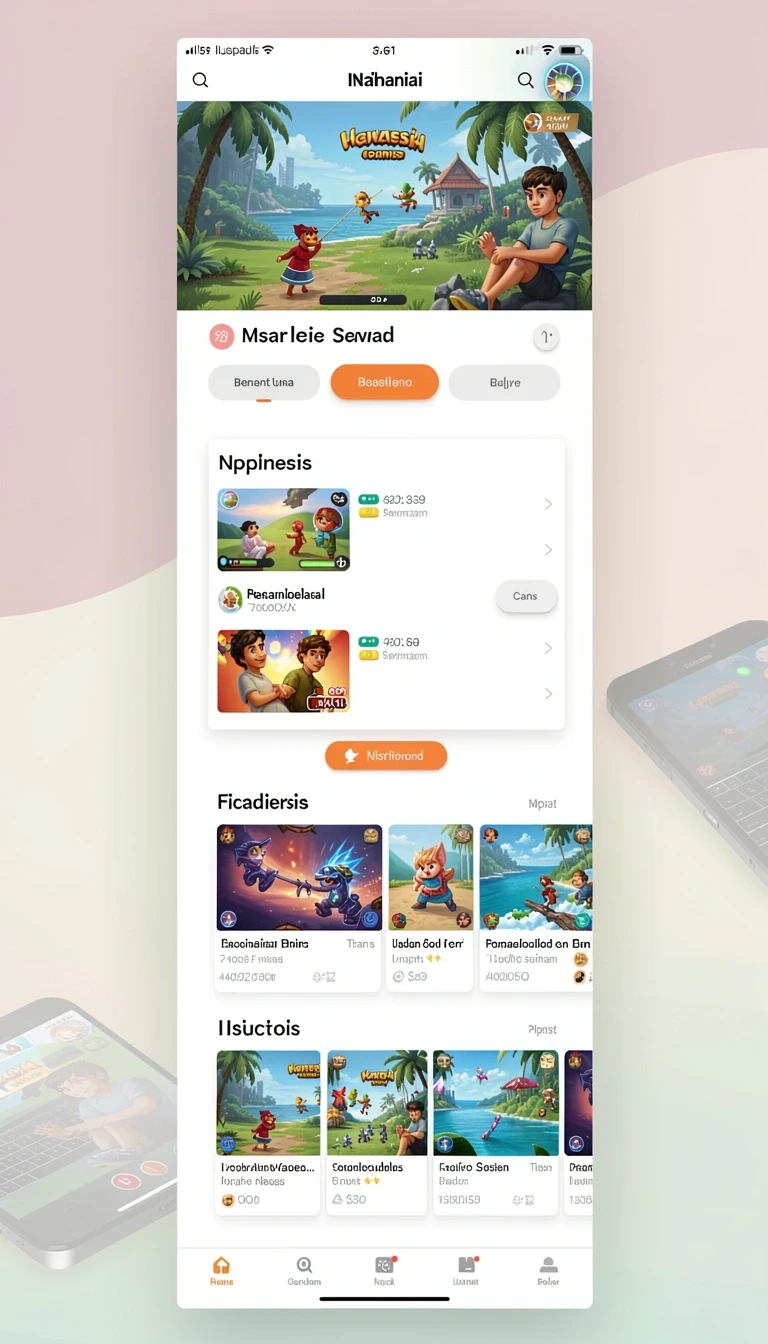 Cuplikan layar menu unduhan dewajp untuk perangkat Android